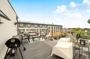Shared roof terrace angle 1- click for photo gallery